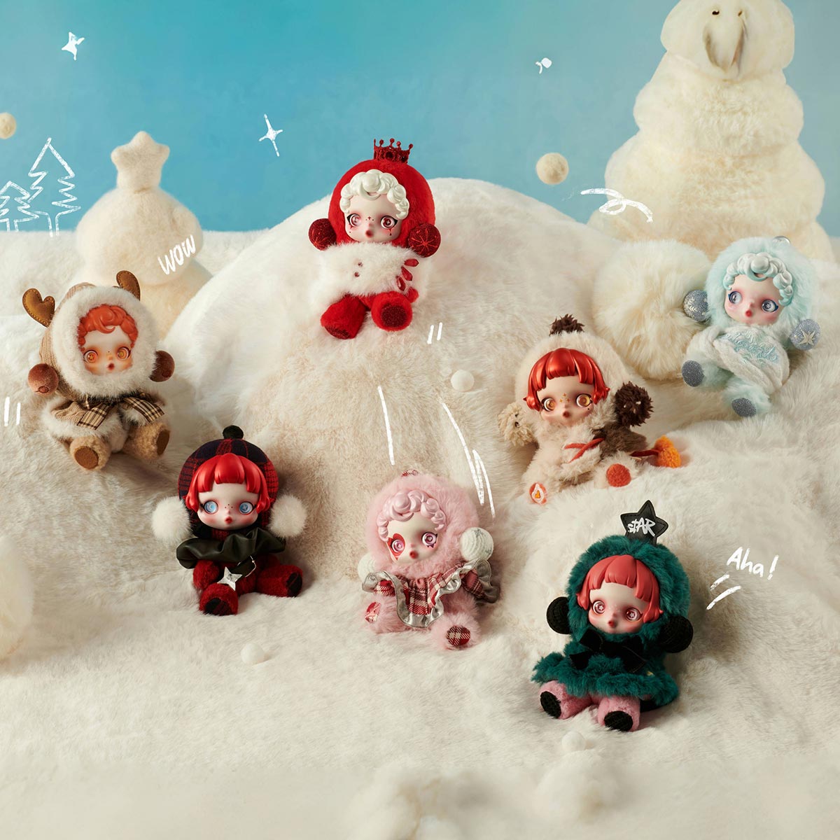 SKULLPANDA – Winter Symphony Series Plush