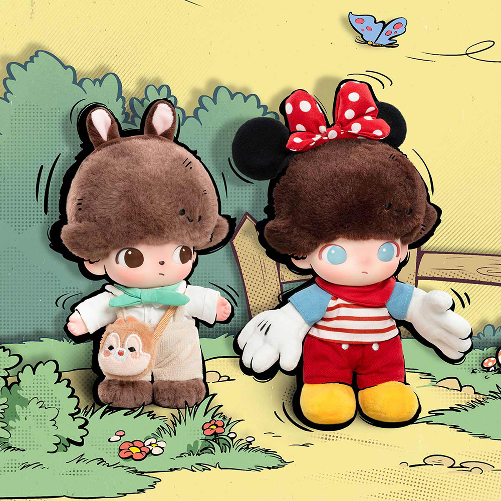 DIMOO WORLD × DISNEY Series – Vinyl Plush Keychain Blind Box - immagine 4
