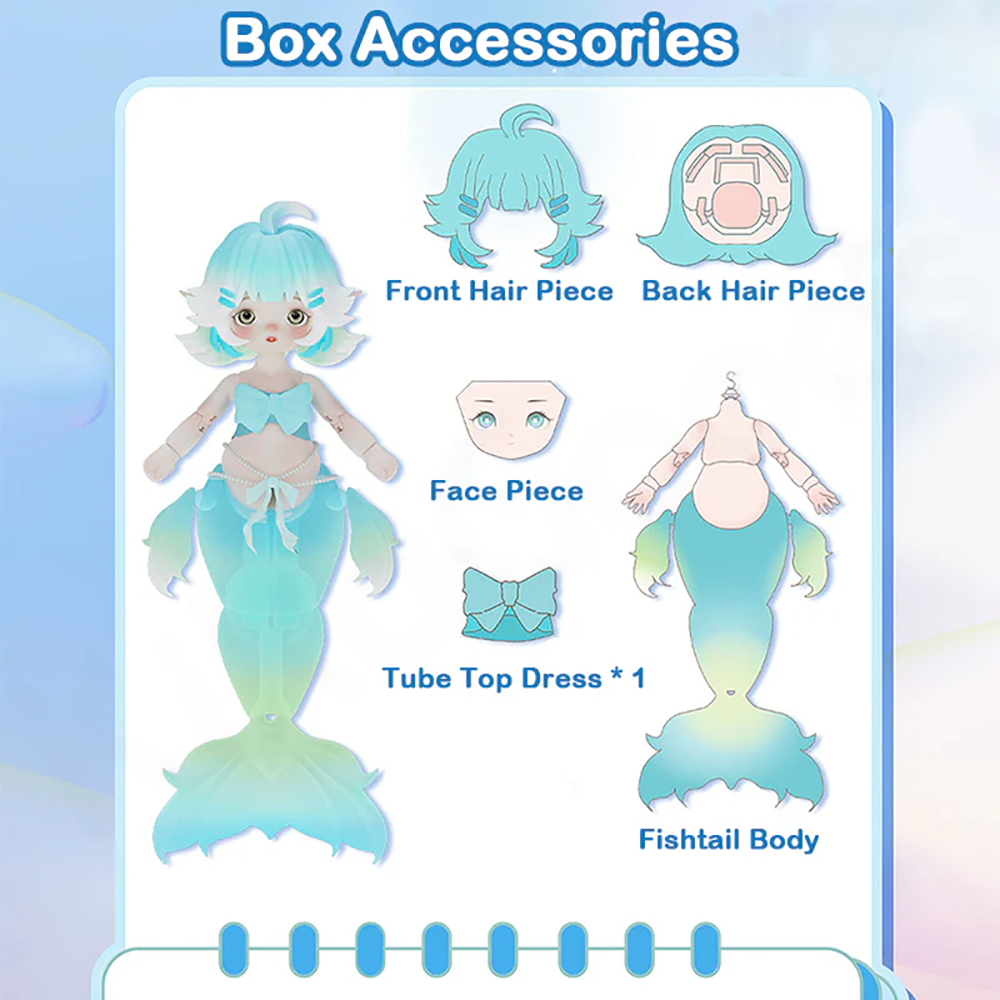 Mermaid - Chuchu Series | Action Figure BJD - immagine 8