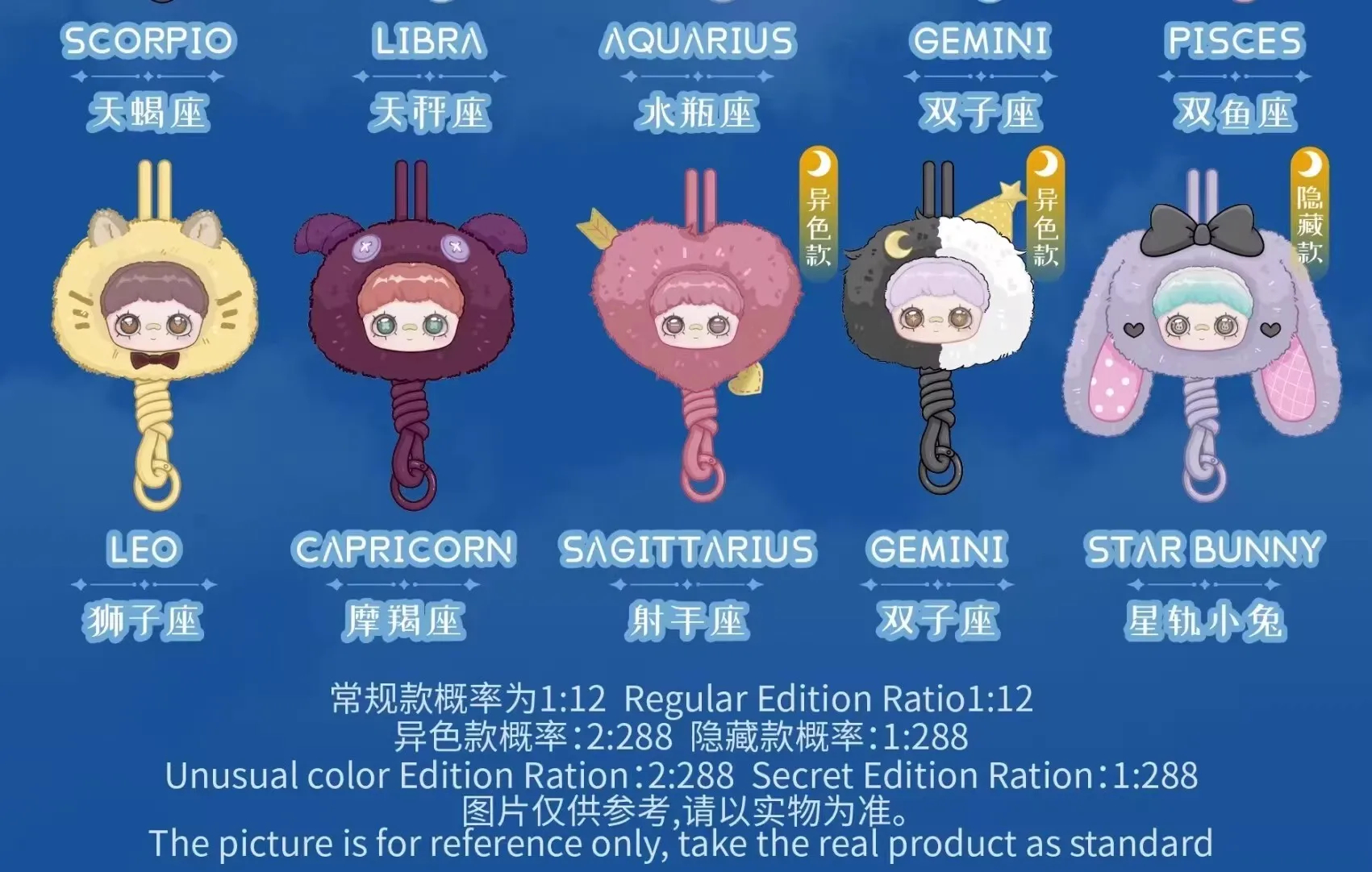 MayMei Horoscope Stories Series Plush Blind Box - immagine 7
