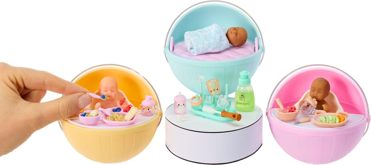Miniverse Make It Mini Real Baby Make It Mini Baby Food Mini Collectibles - immagine 6