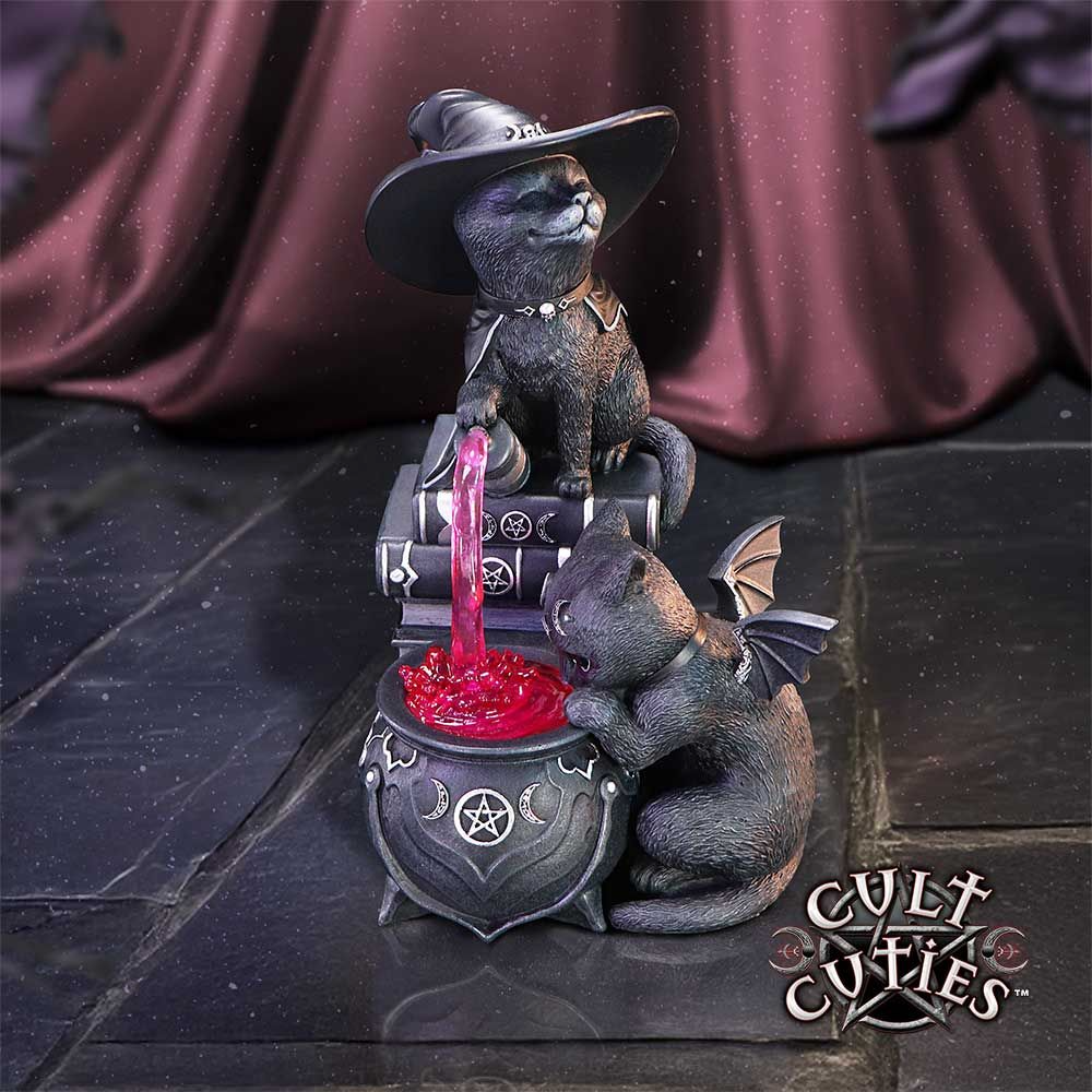 Nemesis Now Cult Cuties Figure Curious Cauldron 18.5cm