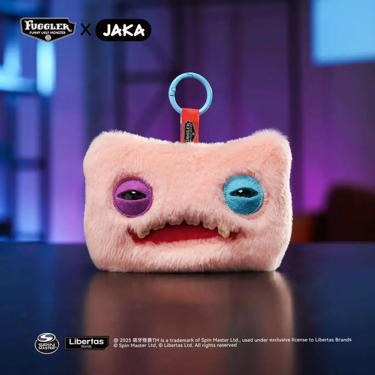 Fuggler Funny Ugly Monster Coin Purse Plush Keychain - immagine 4