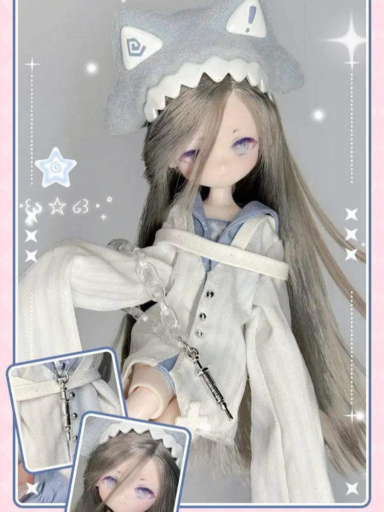 Cute Horror Stories Series – 1/8 Hair Transplant BJD Blind Box - immagine 5