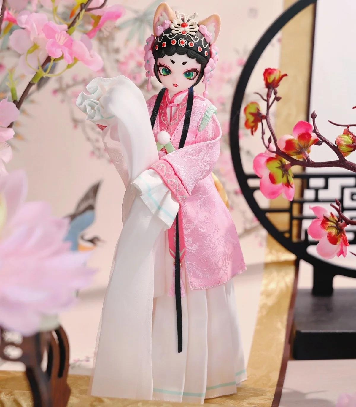 JUMPCOSMOS Miow Universe Peking Opera Dream Series 1/6 BJD Mystery Blind Box - immagine 2