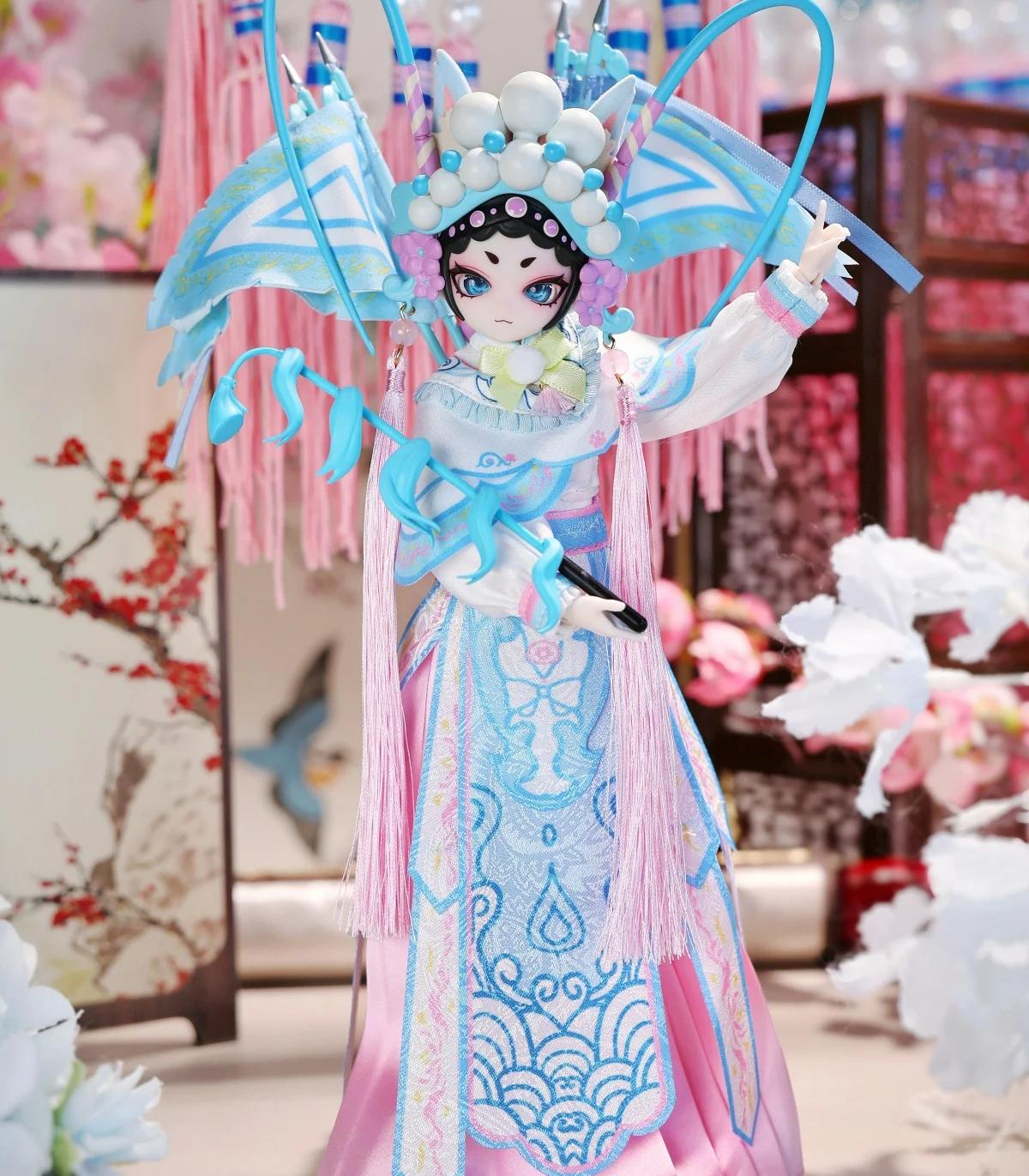 JUMPCOSMOS Miow Universe Peking Opera Dream Series 1/6 BJD Mystery Blind Box - immagine 5
