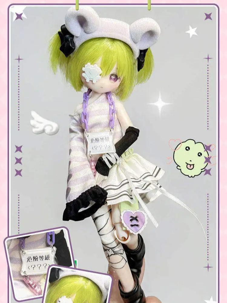 Cute Horror Stories Series – 1/8 Hair Transplant BJD Blind Box - immagine 4
